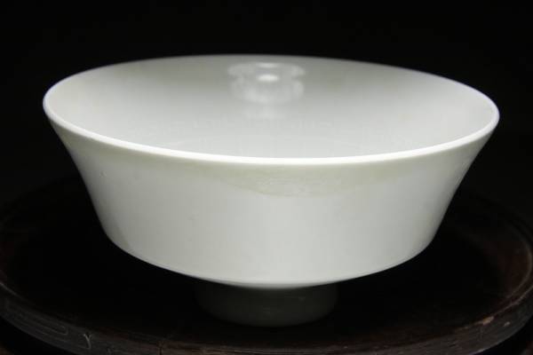 【彩文堂】古代名品 元代 枢府釉 龍紋 碗 幅16cm H26AA13D