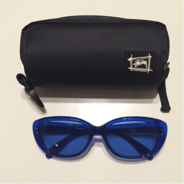stussy naomi×T19 サングラス ブルー ナオミ ステューシー