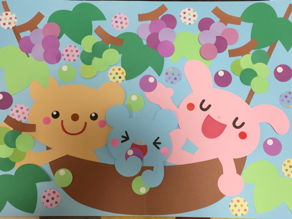 壁面 保育 秋 ぶどう 壁面装飾 壁面飾り 幼稚園 保育園の質問一覧