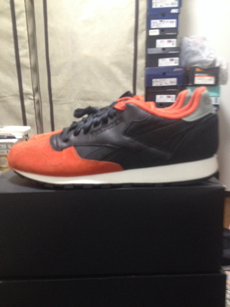 新品 レア reebok CL sole box 別注 PUMP FURY atmos mita kith