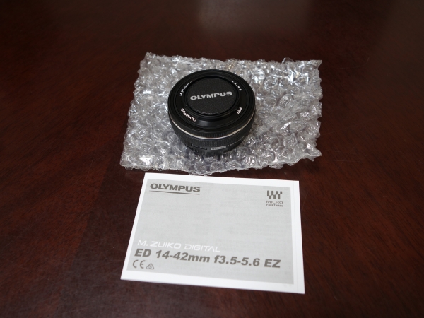 M.ZUIKO DIGITAL ED 14-42mm F3.5-5.6 EZ [ブラック] 未使用