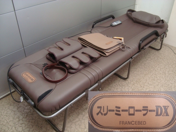 フランス総合医療□スリーミーローラーDX イオンパッド，専用台付