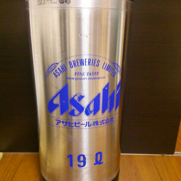 アサヒスーパードライ19L 3本セット!!