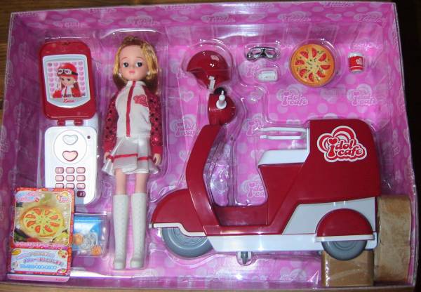 バイク おとどけ デリバリーリカちゃん アイドルカフェ 人形 売買されたオークション情報 Yahooの商品情報をアーカイブ公開 オークファン Aucfan Com