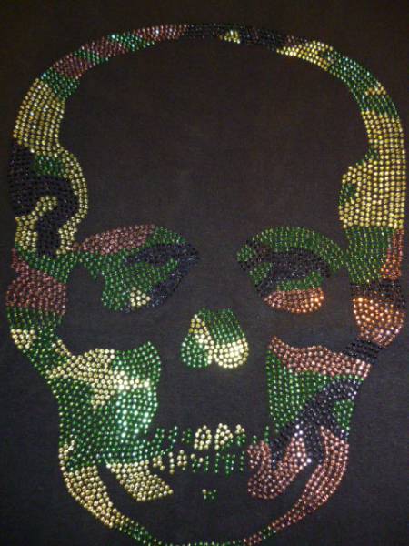 ルシアンペラフィネ・lucienpellat-finet・カモフラスカル柄・黒