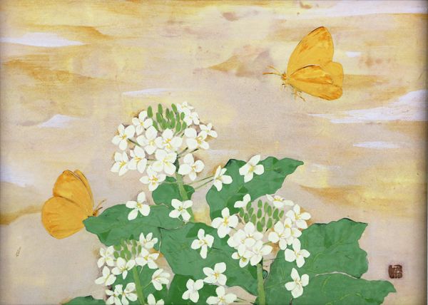 D 美術市場掲載 阿部千鶴 日本画 夕の香 共シール 高級額装 花鳥 鳥獣 売買されたオークション情報 Yahooの商品情報をアーカイブ公開 オークファン Aucfan Com