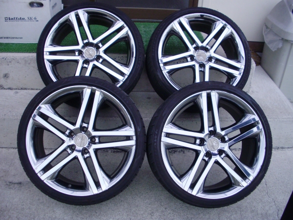 ジャンクションHERITAGE１９インチ　クラウン他中古４本