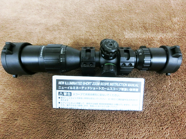 東京マルイ NEWイルミネーテッドショートズームスコープ