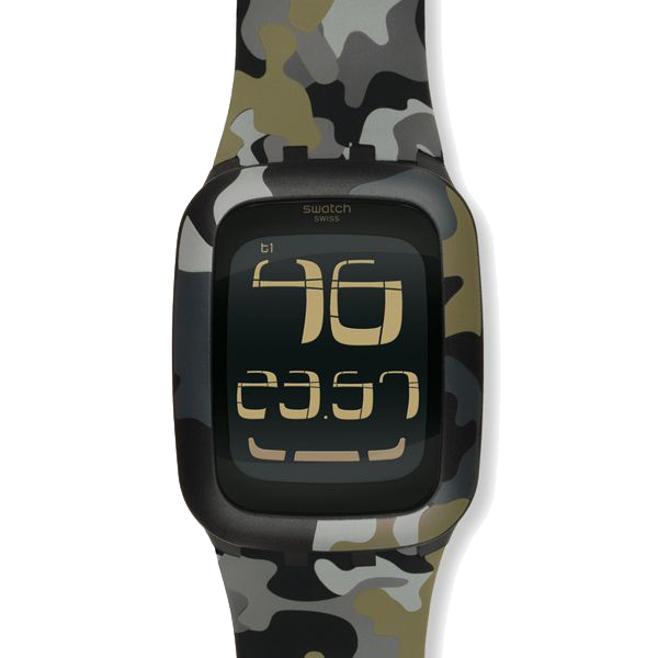 スウォッチSWATCH タッチ カモフラージュ 迷彩 中古(SWATCH)｜売買され 