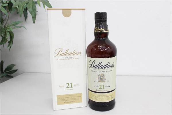 未開栓 バランタイン ベリーオールドスコッチウイスキー 21年　