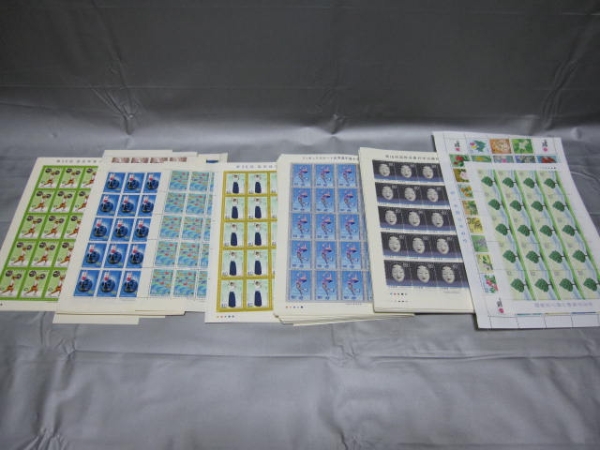 日本切手 未使用 シート品 シリーズ、記念他　額面227，600円分