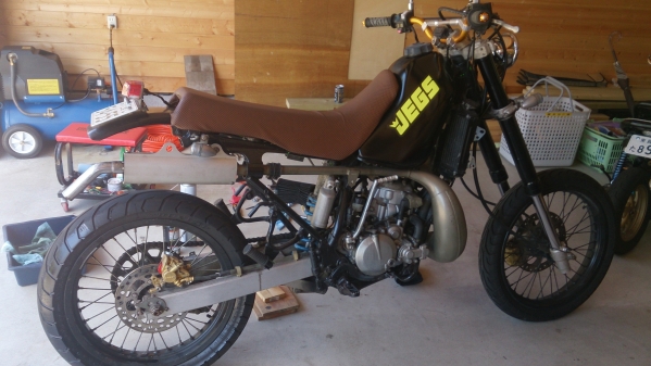 KDX200 モタード仕様 キャブOH 書類付 パーツ付属付 