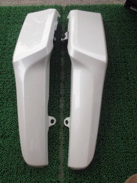 ◆ZVW40W プリウスα 純正 フロント スポイラー パール 左右