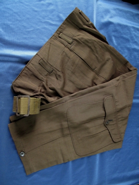 実物 日本海軍航空隊 夏用飛行服上下 特大サイズ 752空(戦闘服)｜売買
