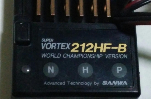 SANWA SUPER VORTEX 212HF 説明書付 当時物 ほぼ無制限SANWAサンワSUPER VORTEXスーパーボルテックス212HF-B