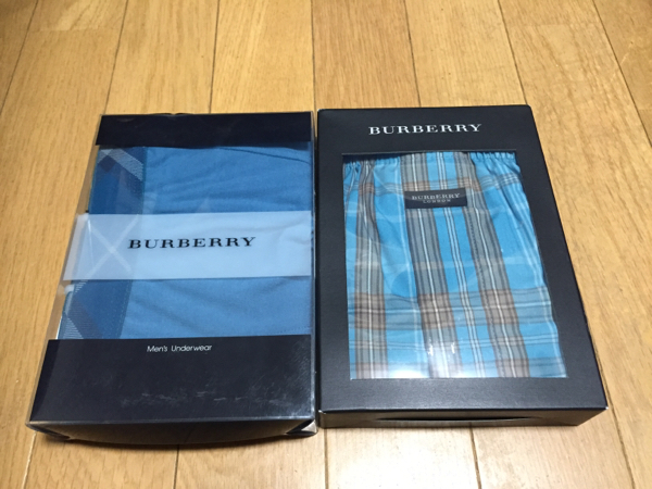 バーバリー トランンクス (Ｌ)2枚組