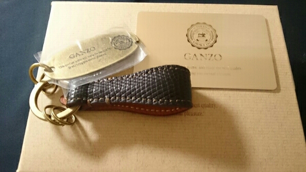 新品未使用 激レア オーダー品 ガンゾ リザード キーホルダー GANZO】リザード キーホルダー チョコ □ ダークブラウン(小銭入れ