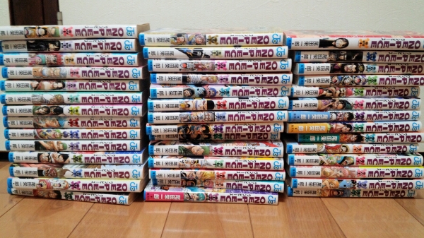ワンピース　ほぼ全巻　1～76+ウォンテッド　半分位中古で購入