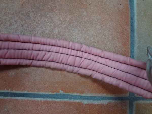 フリーステッチのハ-フチョ-ク首輪大型犬用_3