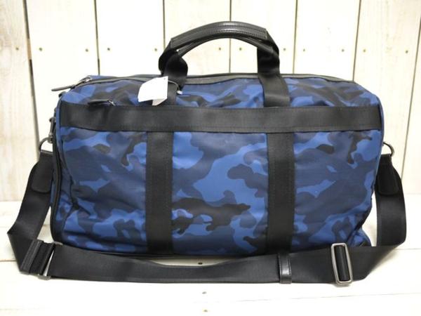 g7未使用COACHメンズコーチカモフラ ジムボストンバッグF71528(男性