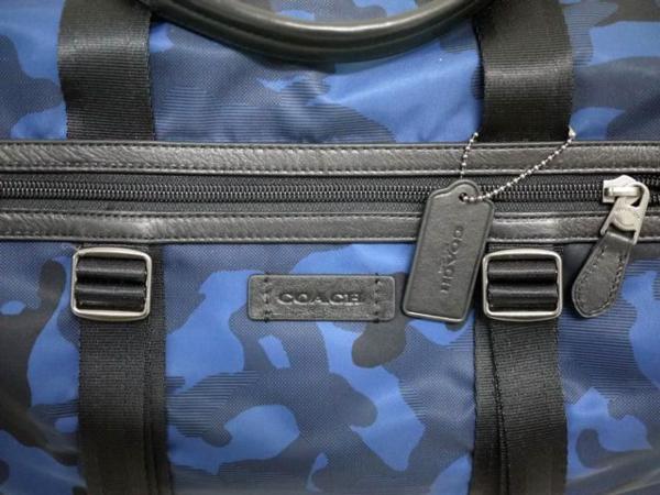 g7未使用COACHメンズコーチカモフラ ジムボストンバッグF71528(男性