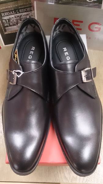 リーガル36HRBB　モンクストラップ黒25ｃｍ　新品ゴアテックス