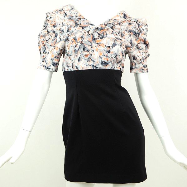 美品 FRAY I.D フレイアイディー ドッキングワンピース 0 L50763