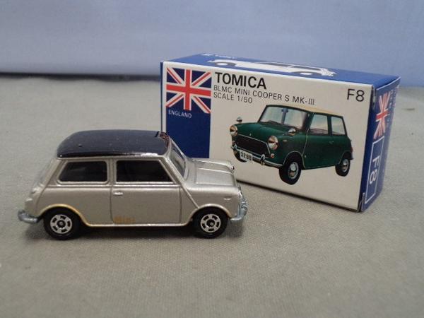 開封 青箱トミカ 1/50 BLMC ミニクーパーSマークIII 銀/B[梱0.1]