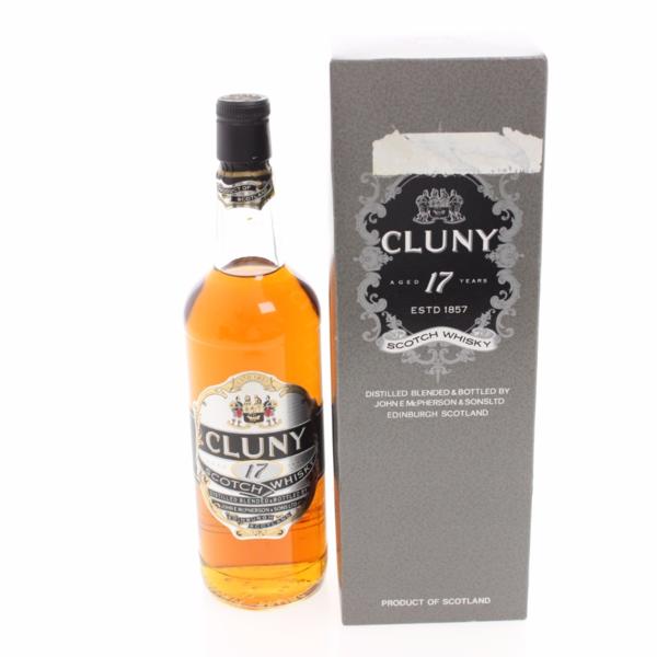 1円 クルーニー CLUNY ウィスキー スコッチ 17年 750ml 箱付(スコッチ