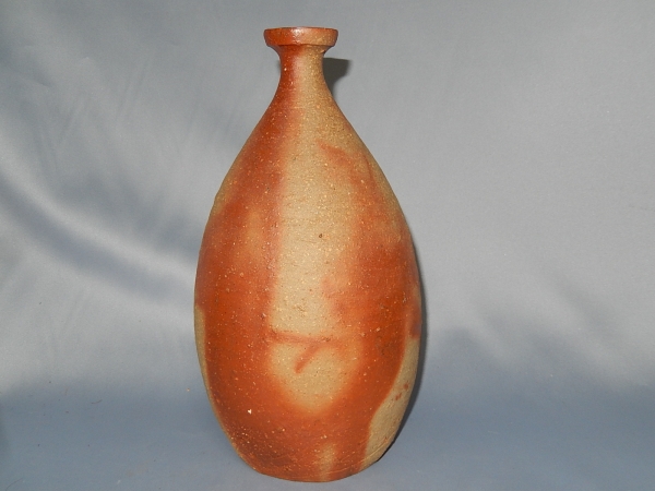 ☆岡黒☆　極上　無形文化財　伊勢崎満　特大　徳利　無傷　美品