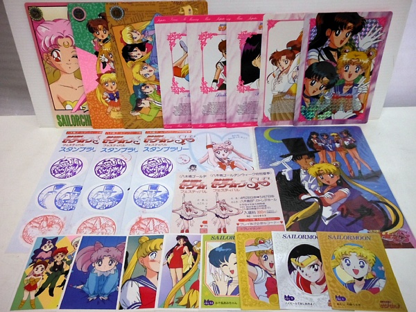 [9227S]◆セーラームーン ジャンボカードダス/アマダ等…22枚◆