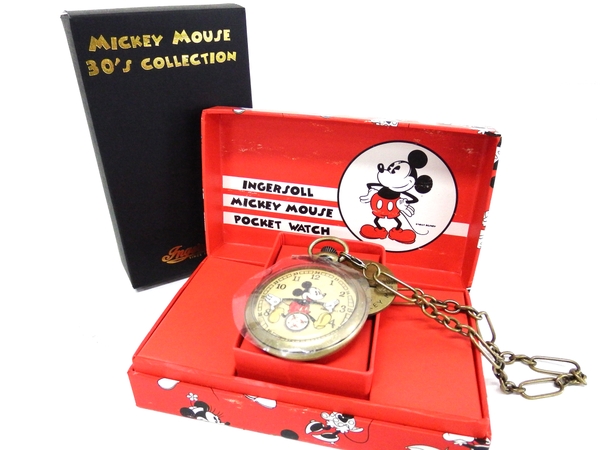 MICKEY MOUSE 30'S COLLECTION 25835 手巻き 懐中時計 F1501558