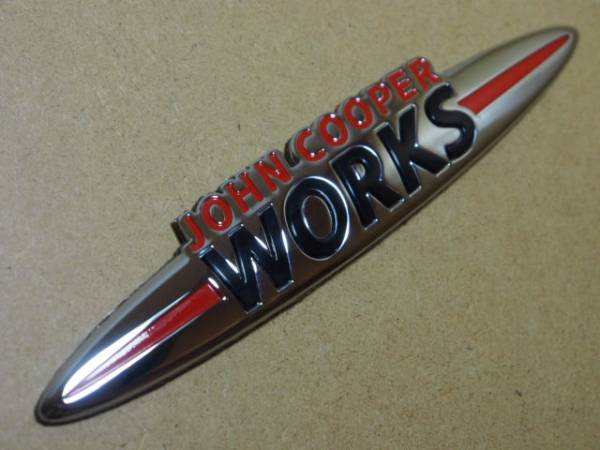 ★BMW MINI R56 JCW ジョンクーパーワークス エンブレム 純正R★
