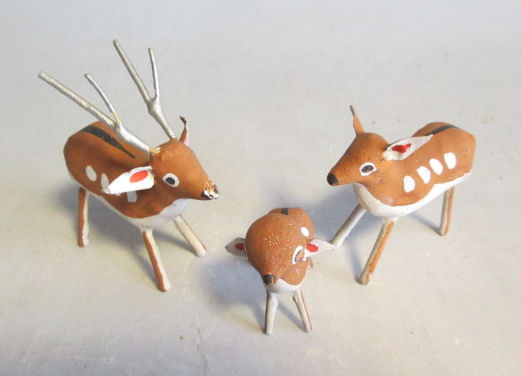 郷土玩具 土人形 奈良張子の親子鹿 その他 売買されたオークション情報 Yahooの商品情報をアーカイブ公開 オークファン Aucfan Com