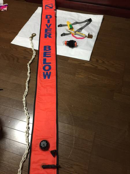 フロート ストロボ ナイフ ダイビング 軽器材 アクセサリー