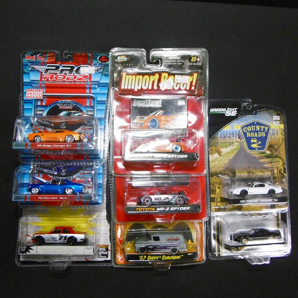 P466 未開 Jada マイスト等 1/64 ミニカー / MR-2 SPYDER 他 ★