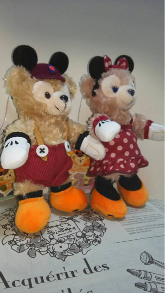 送料込み★ハロウィンダッフィーシェリーメイぬいばペア1ばん