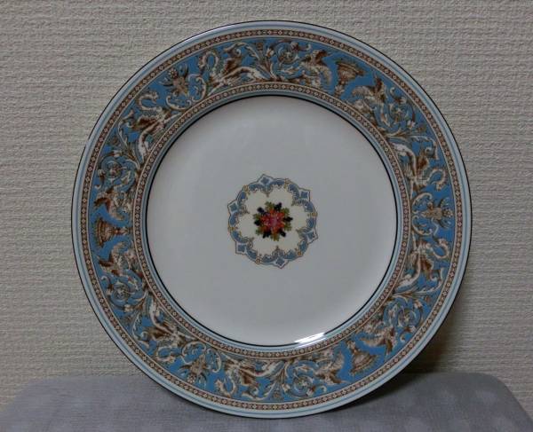 ☆ウェッジウッド☆フロレンティーンターコイズ プレート 27ｃｍ