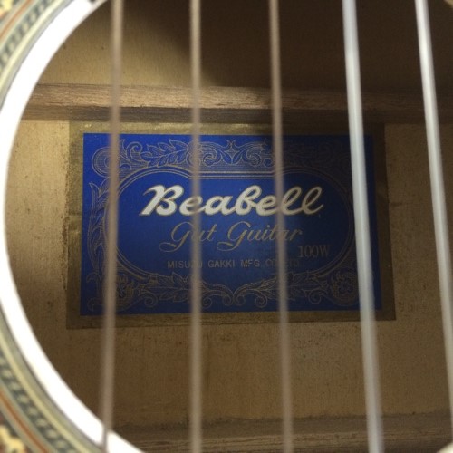 クラシックギター MISUZU楽器 Beabell GutGuitar ホワイト(本体)｜売買 