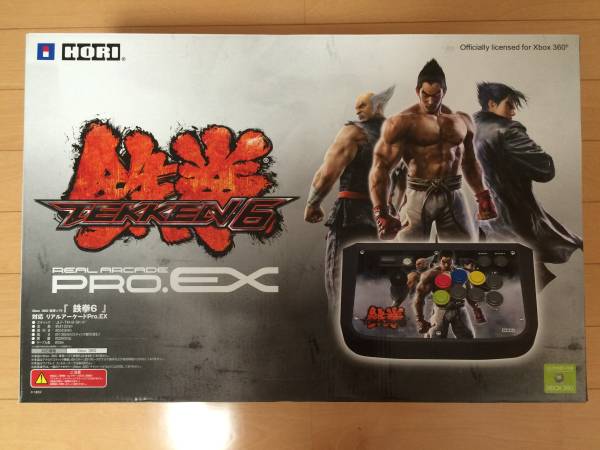XBOX360 鉄拳6対応 リアルアーケード Pro. EX (中古品)