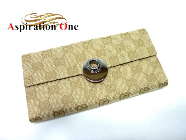 【360】税込　未使用　グッチ　キャンバス　長財布