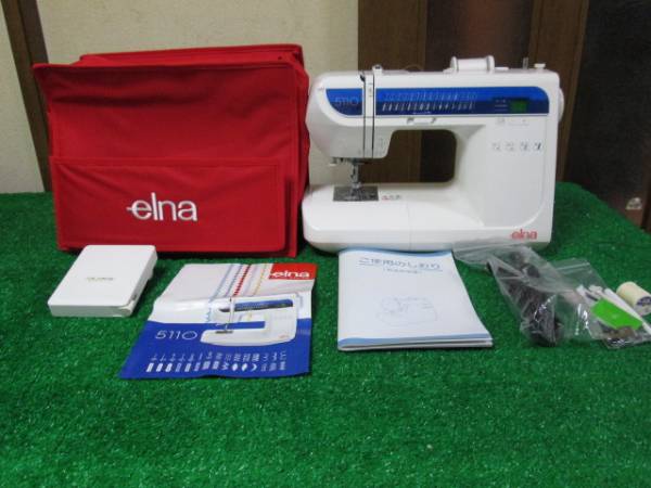 ☆ジャノメ 蛇の目 コンピューターミシン elna/エルナ 5110 ☆ジャノメ 蛇の目 コンピューターミシン elna/エルナ 5110