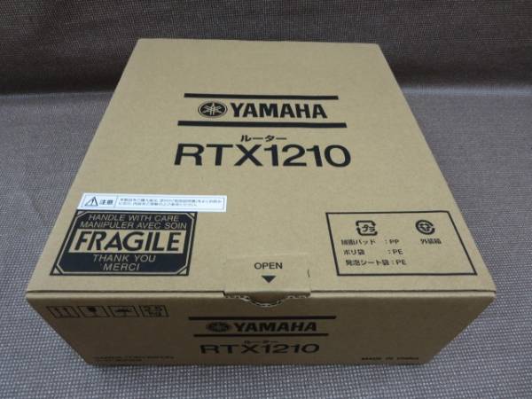 新品 NTT西日本 ヤマハ ルータ RTX1210 Biz Box ルータ 10000