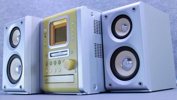 ▲値下げ!! Panasonic■MD/CDミニコンポ/SA-PM35MD(1037)