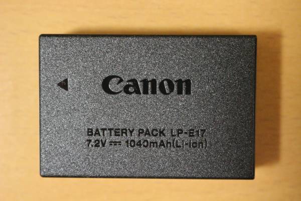 Canon 純正バッテリー LP-E17 (送料無料)