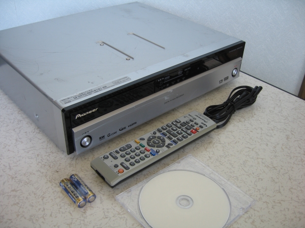 ☆パイオニア デジタルチューナーHDD内蔵DVDレコーダーDVR-DT70