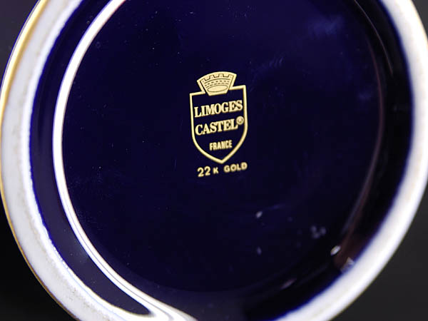 フランス製[22Kゴールド]Limoges Castel社製花瓶大型(N682) - メルカリ