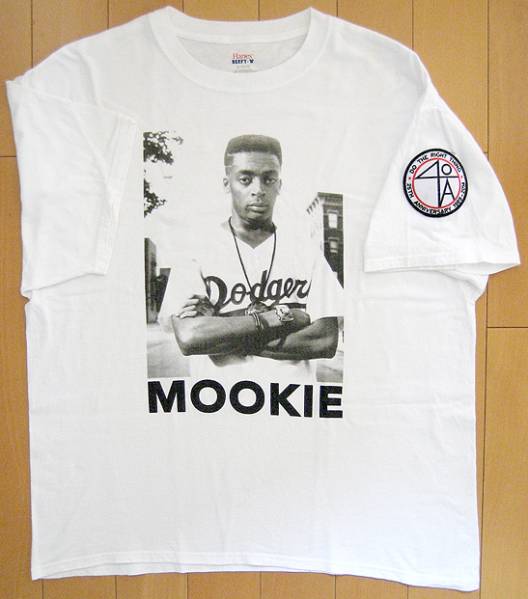 ●40Acres-SPIKE LEE/DO THE RIGHT THING MOOKIE Tシャツ白XL美U