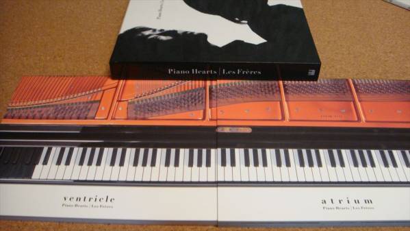 楽譜●ピアノ●レフレール「Les Freres Piano Hearts写真集」