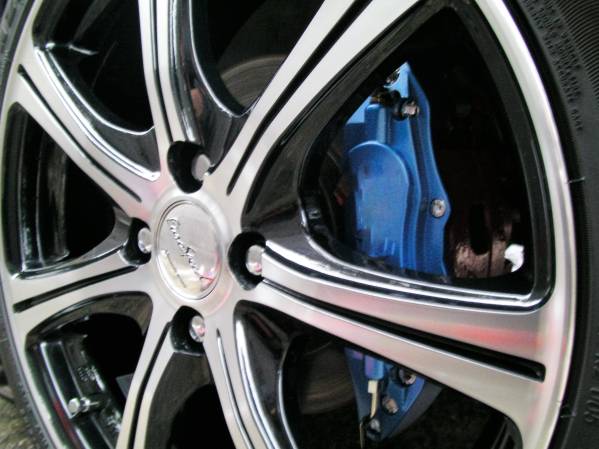 ホンダフィットGD～GK型専用アルミ合金キャリパーカバー S